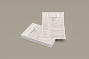 Minimal Resume Template CV, a Resume Template by Studio Temply (Thumbnail 4 of 6)