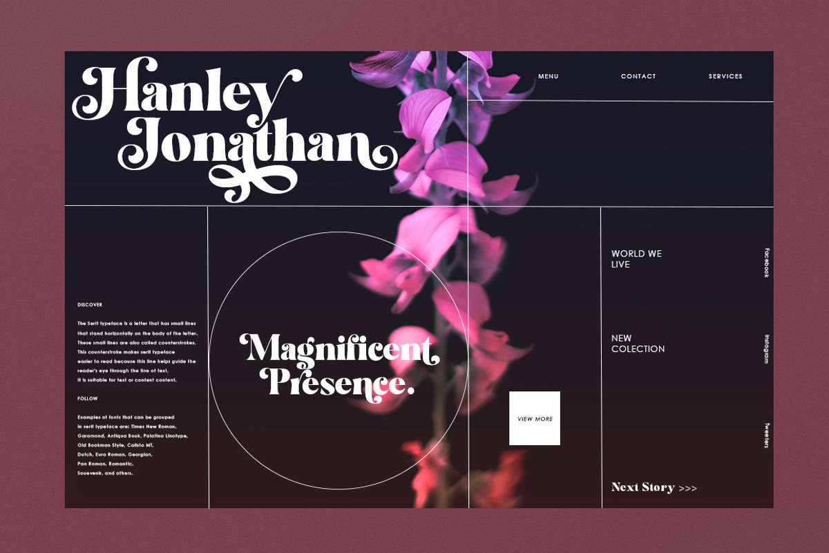 Restgold Modern Serif, a Serif Font by Mulkan Nazir (Photo 6 of 16)