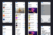 iOS12 GUI KIT, an UI Kit Template by Ui Markets (Thumbnail 3 of 20)