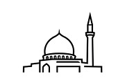 50 Islamic Ramadan Eid Icon Set, an Illustration by BIPLOB EXPERT (Thumbnail 44 of 51)