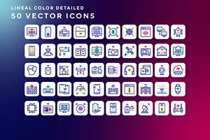 Internet technology icons, an Outline Icon by Wencory
