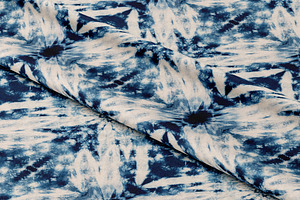 Shibori Tie-dye Seamless Pattern