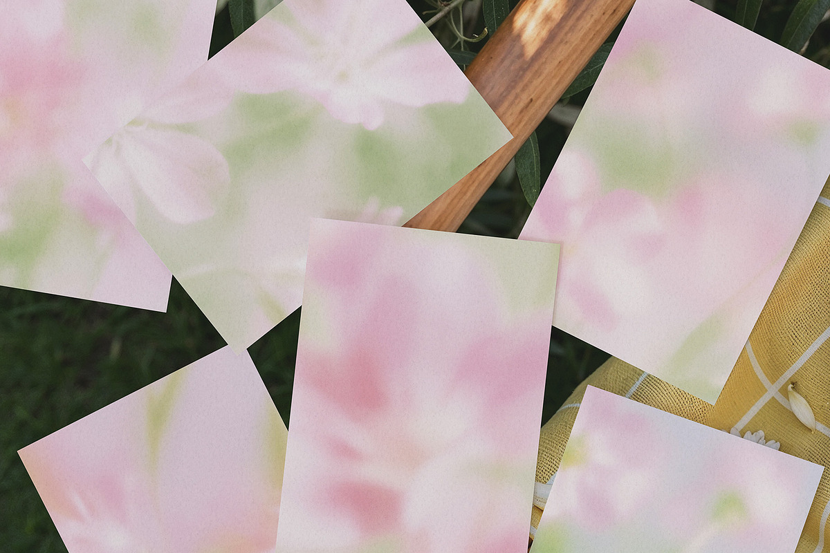 Rosy Blush - Floral Backgrounds, a Texture Graphic by lerinartstudio (Photo 11 of 14)