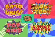 Comic Pop Art Text Effect, a Layer Style Add-On by Matsero (Thumbnail 3 of 4)