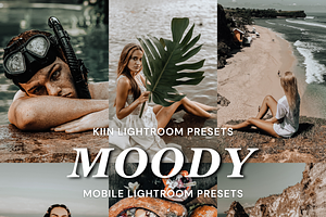 MOODY LIGHTROOM MOBILE PRESETS