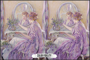 Perceived Color Fidelity Profiles