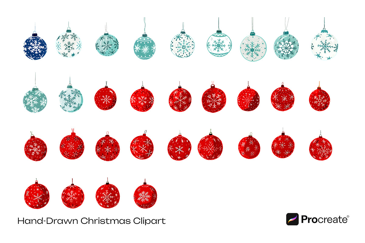 Watercolor Clipart - Christmas Joy, a Decorative Illustration by crafty (Photo 13 of 15)