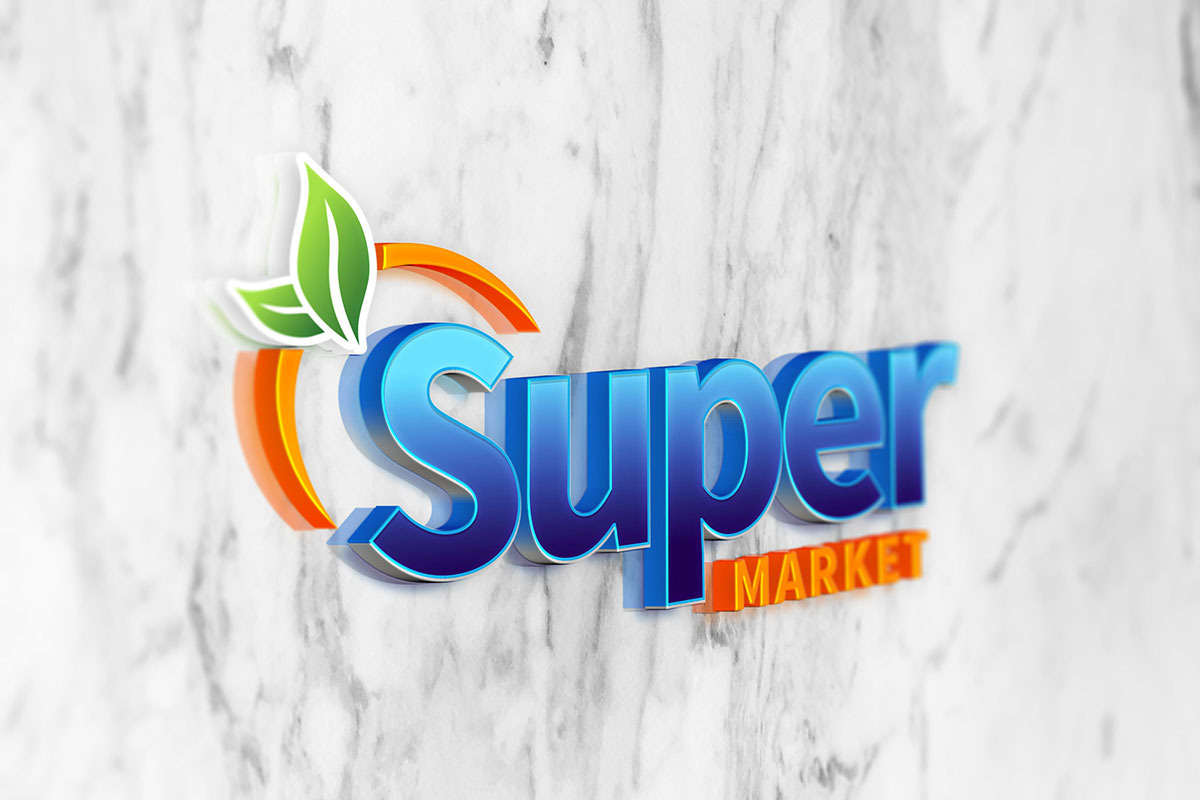 3D Logo Mockup Bundle Pack, a Mockup by GraphicBerg (Photo 32 of 40)