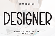 Designer | Script Font