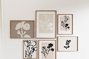 Artistic Abstract Floral Line Art, an Illustration by Laras Wonderland (Thumbnail 2 of 9)