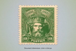 Editable Postage Stamp Templates