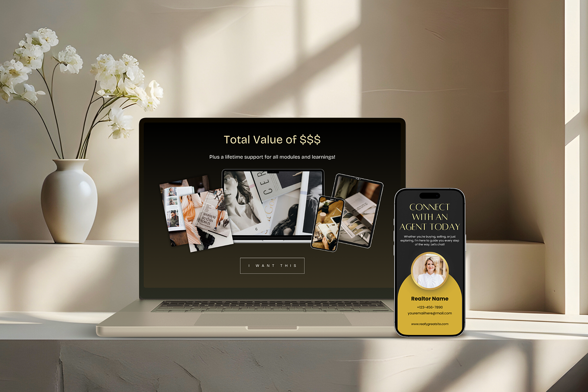 Canva Device Mockup Template, a Device Mockup by Creatif Foundry (Photo 9 of 9)