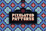 Pixel Mosaic Patterns | Vol. 05, a Pattern Graphic by dvtchk (Thumbnail 2 of 10)