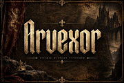 Arvexor, a Blackletter Font by Wow Magic (Thumbnail 3 of 5)