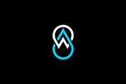 Infinity Drop W Letter Logo Template, a Branding & Logo Template by MenkType Studio (Thumbnail 1 of 3)