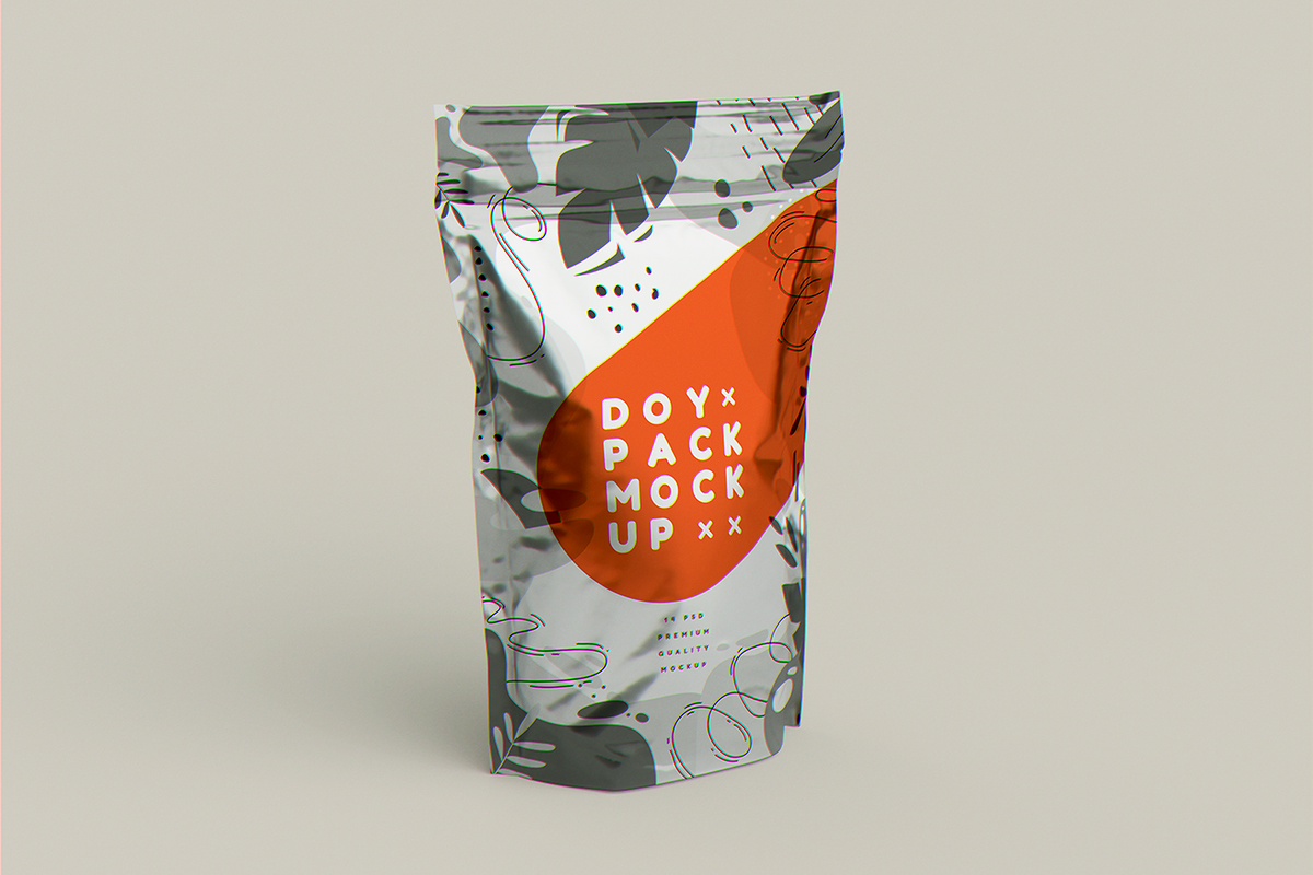 Doypack MockUp, a Cups & Container Mockup by coloformia (Photo 9 of 17)
