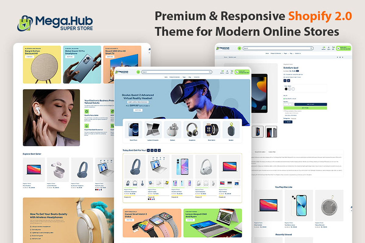 Electronic & Gadget | Shopify Theme