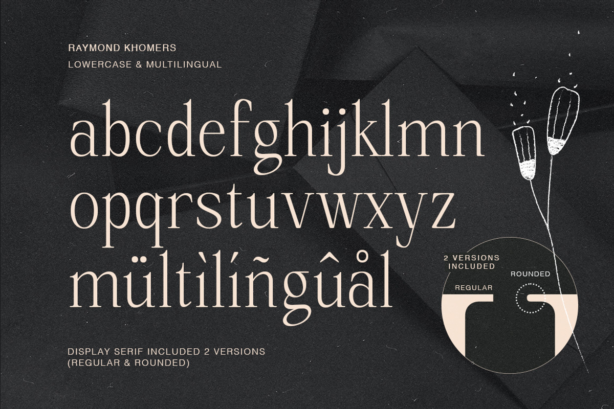 Raymond Khomers, a Sans Serif Font by Fargun Studio (Photo 13 of 22)