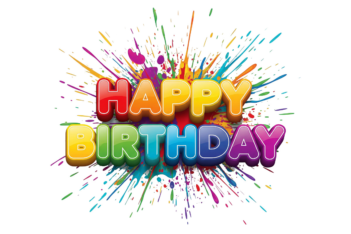 Happy Birthday Png, an Illustration by Design Market (Photo 7 of 8)
