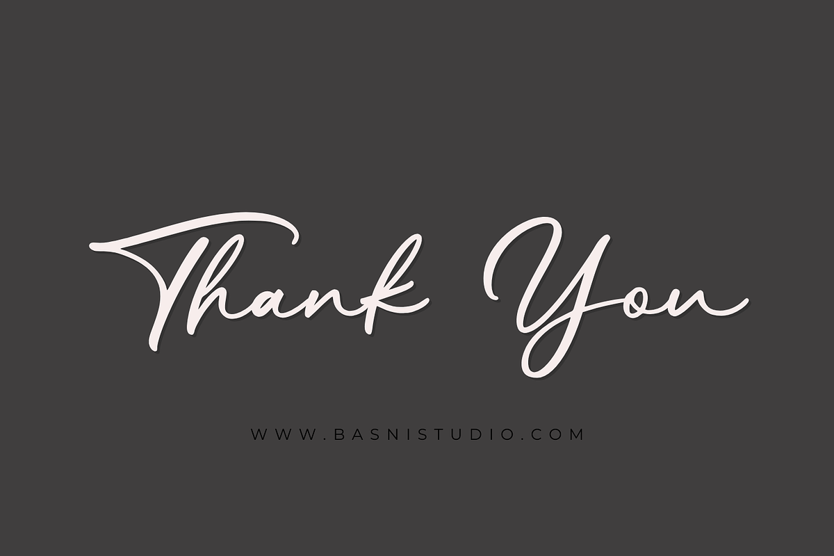 Matric Ralleah Signature Font, a Handwritten Font by Basnistudio (Photo 11 of 11)