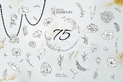 Spells Floral Alphabet and Monogram, a Texture Illustration by Infinity Creativity (Thumbnail 11 of 14)