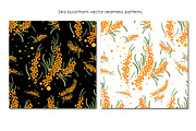 Sea buckthorn patterns set., a Pattern Graphic by xgart (Thumbnail 2 of 4)