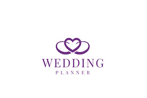 Wedding Planner Logo Design Template, a Branding & Logo Template by HueNestify
