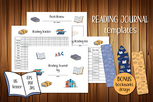 Reading Journal Print Templates