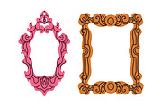 Vintage picture frames, borders set, an Object Illustration by Good Studio (Thumbnail 14 of 16)