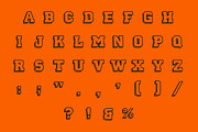 Hellboy, a Slab Serif Font by Fourteen Letter (Thumbnail 7 of 9)