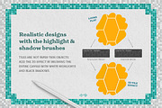 Tile Pattern Procreate Brushes, a Brush Add-On by Nico-Ng (Thumbnail 5 of 13)