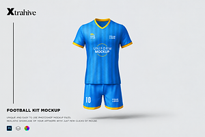 Soccer Kit Mockup, an Advertising Mockup by Xtrahive