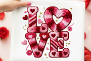 Faux Yarn Valentine Png Valentines L, an Illustration by designcity5 (Thumbnail 4 of 9)