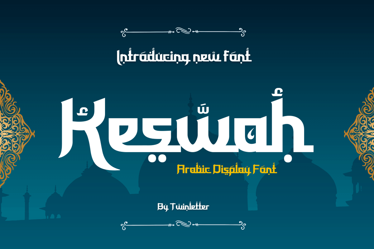 Keswah, a Serif Font by twinstd (Photo 1 of 12)