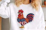 Faux Yarn American Eagle 4th of July, an Illustration by Designking (Thumbnail 4 of 6)
