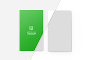 Vertical Business Card Mockup, a Product Mockup by graphypix (Thumbnail 3 of 4)