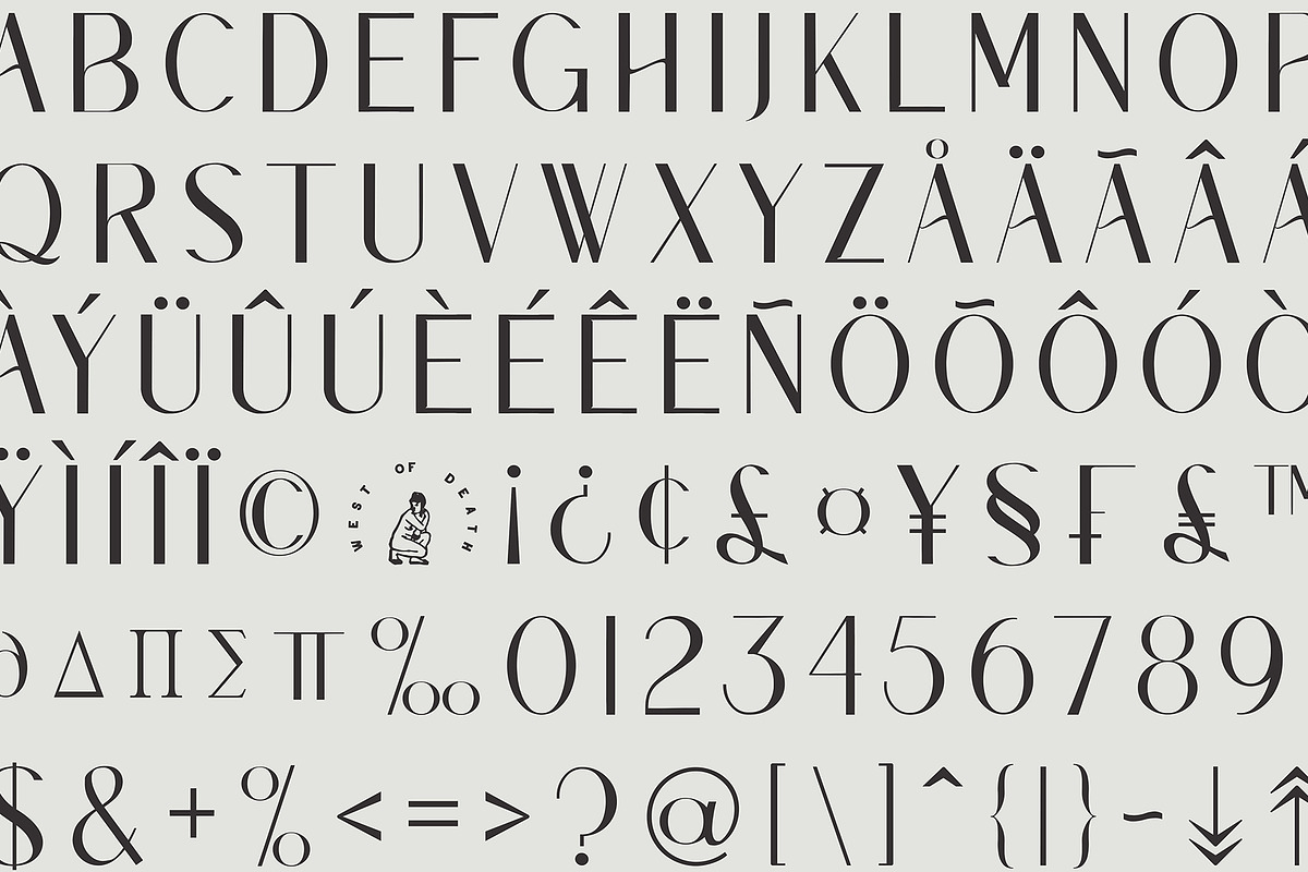 CONDESA 28 TrueType, a Sans Serif Font by west_of_death (Photo 4 of 5)