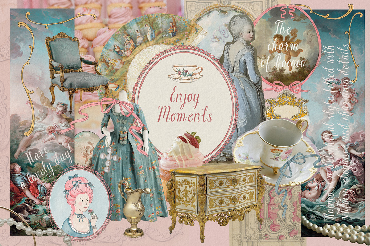 Mademoiselle Modern Rococo Font Duo, a Handwritten Font by AnMark (Photo 2 of 14)