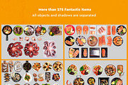 Seafood Scene and Mockup Creator, a Product Mockup by relineo.mock-ups (Thumbnail 4 of 6)