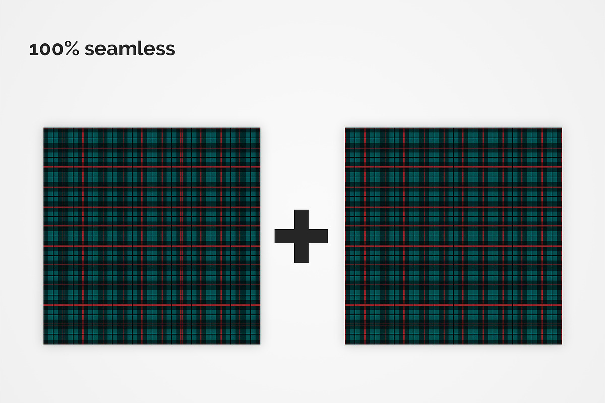 Buffalo Check Seamless Patterns, a Pattern Graphic by 3Y_Design (Photo 3 of 6)