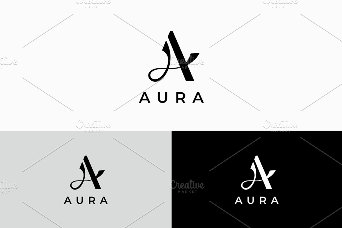 A Letter Logo Design, a Branding & Logo Template by Azqaa (Photo 4 of 4)