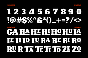 Moncle Bold Display Typeface Font, a Sans Serif Font by Rasio Studio (Thumbnail 4 of 8)