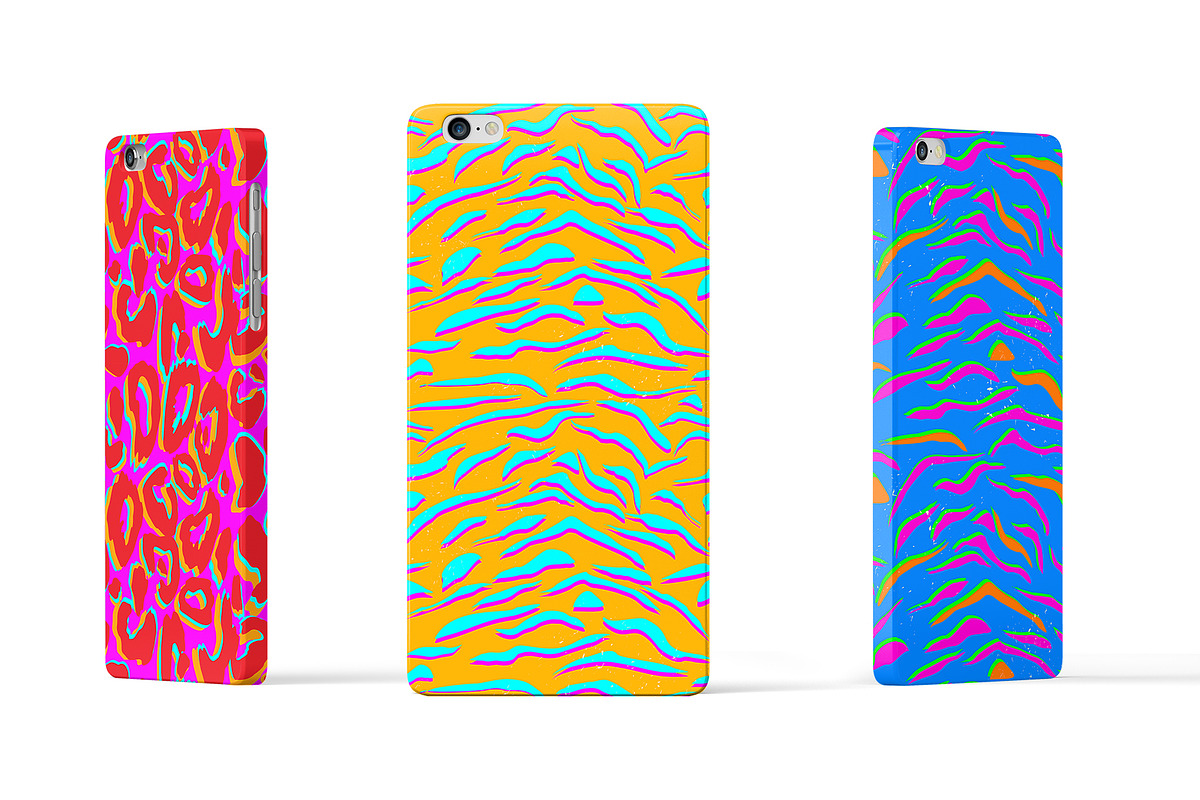 Neon Animals print collection, a Pattern Graphic by Salted Galaxy (Photo 7 of 9)