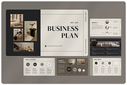 Interior Business Plan Google Slides, a Presentation Template by FIBRINOSÄ (Thumbnail 1 of 3)