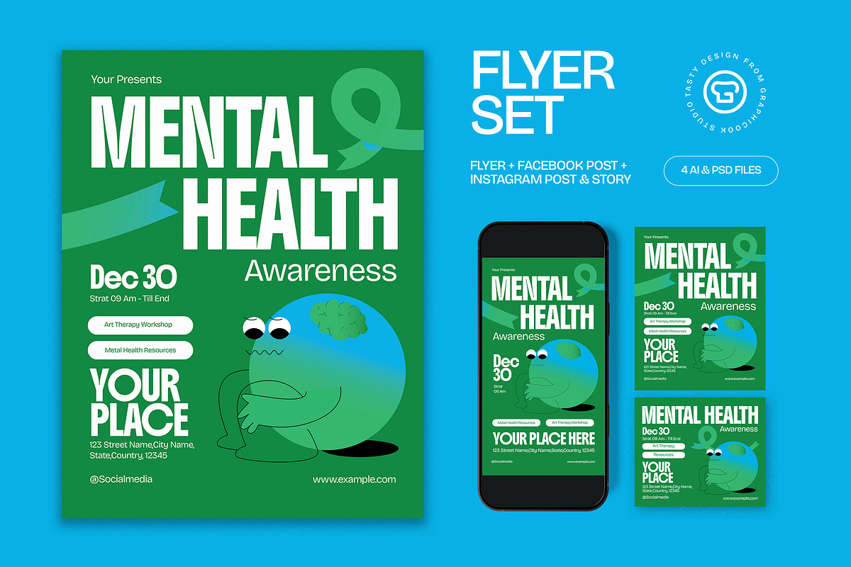 Mental Health Awareness Flyer