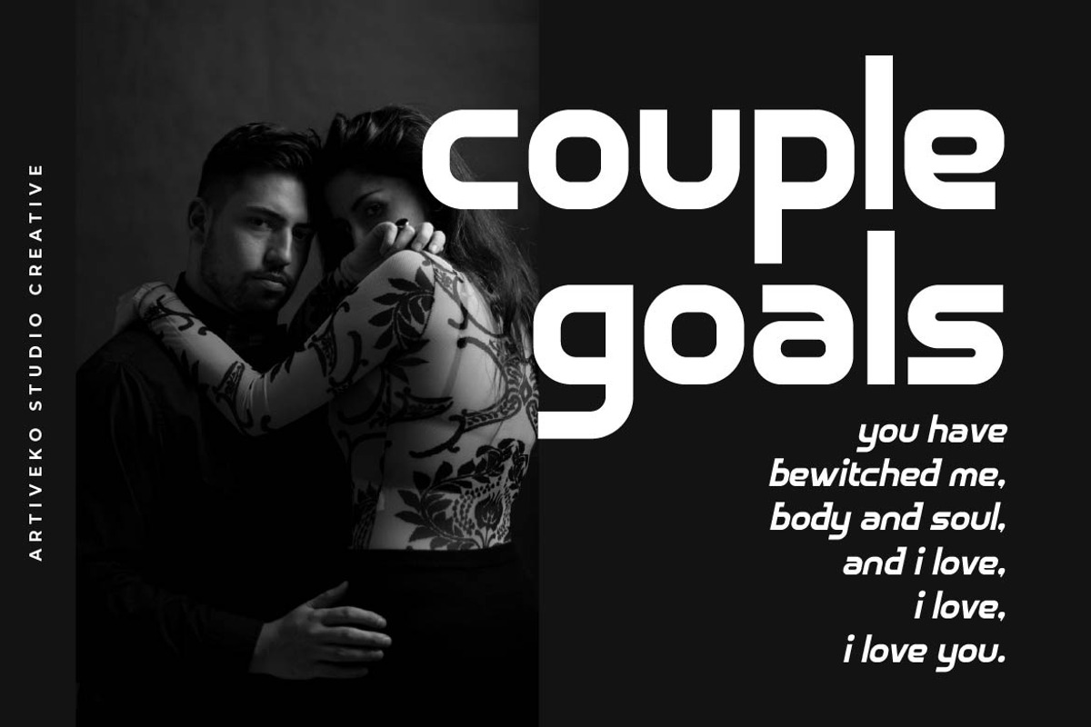 Cottra Rounded Logo Font, a Sans Serif Font by Artiveko (Photo 7 of 8)