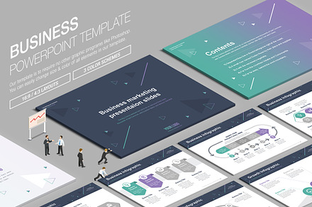 Business Powerpoint Template vol.19