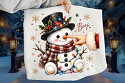 Boop Snowman Christmas PNG, a Seasonal Illustration by Canvas Craft (Thumbnail 1 of 6)