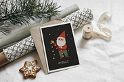 Christmas Gnomes & Holiday Clipart, a Decorative Illustration by Jenny Quince (Thumbnail 10 of 11)