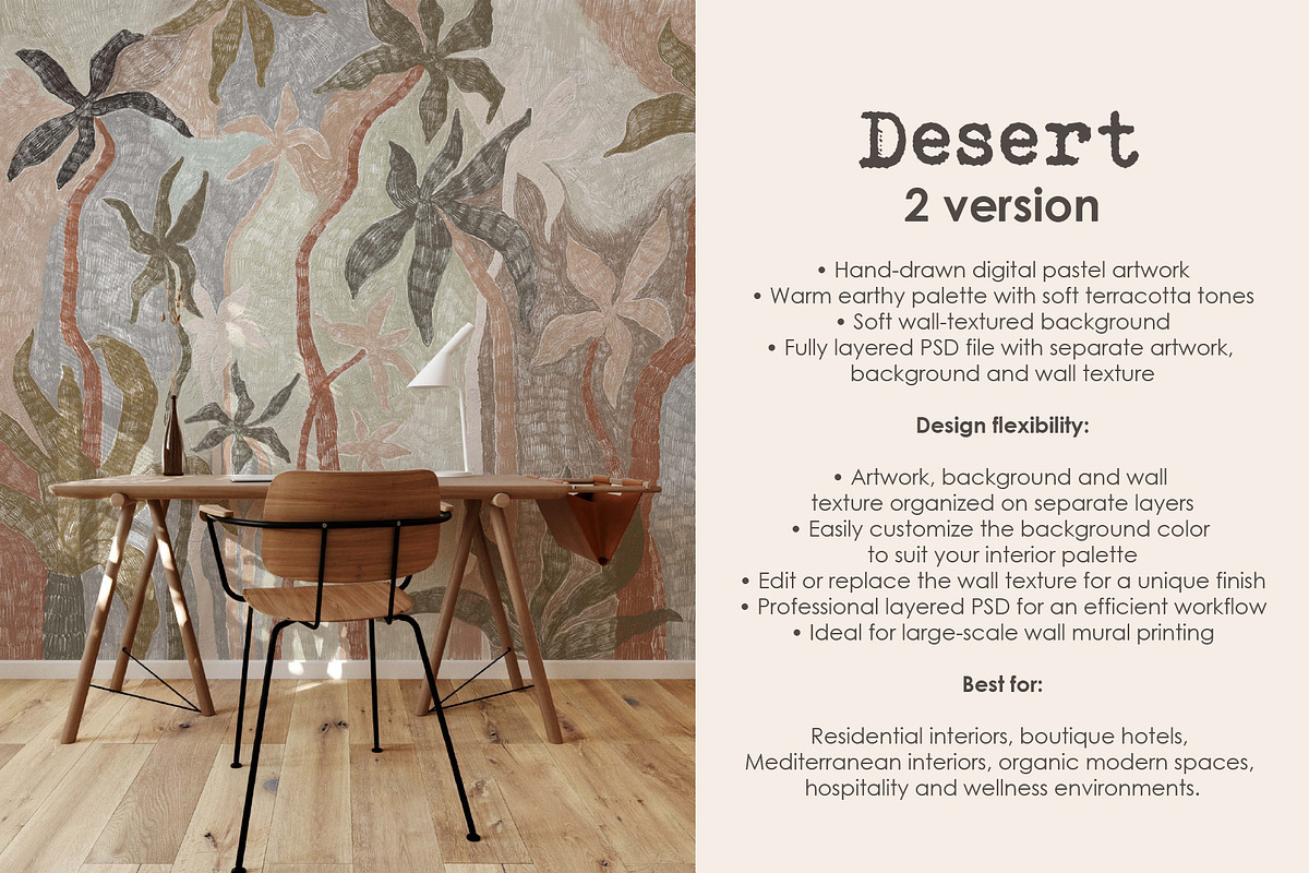 SAVARA – Tropical Wall Mural, a Wallpaper Graphic by Timofi Art (Photo 7 of 20)